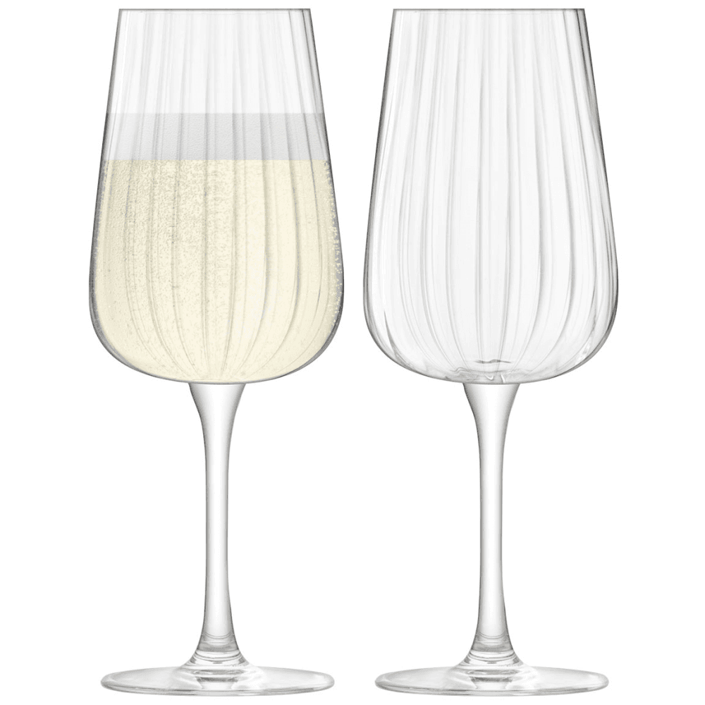 Arc Flow Set of 2 Champagne Flutes