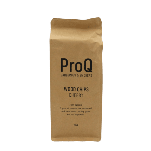 Image showing the Cherry Smoking wood chips bag, Beige product.