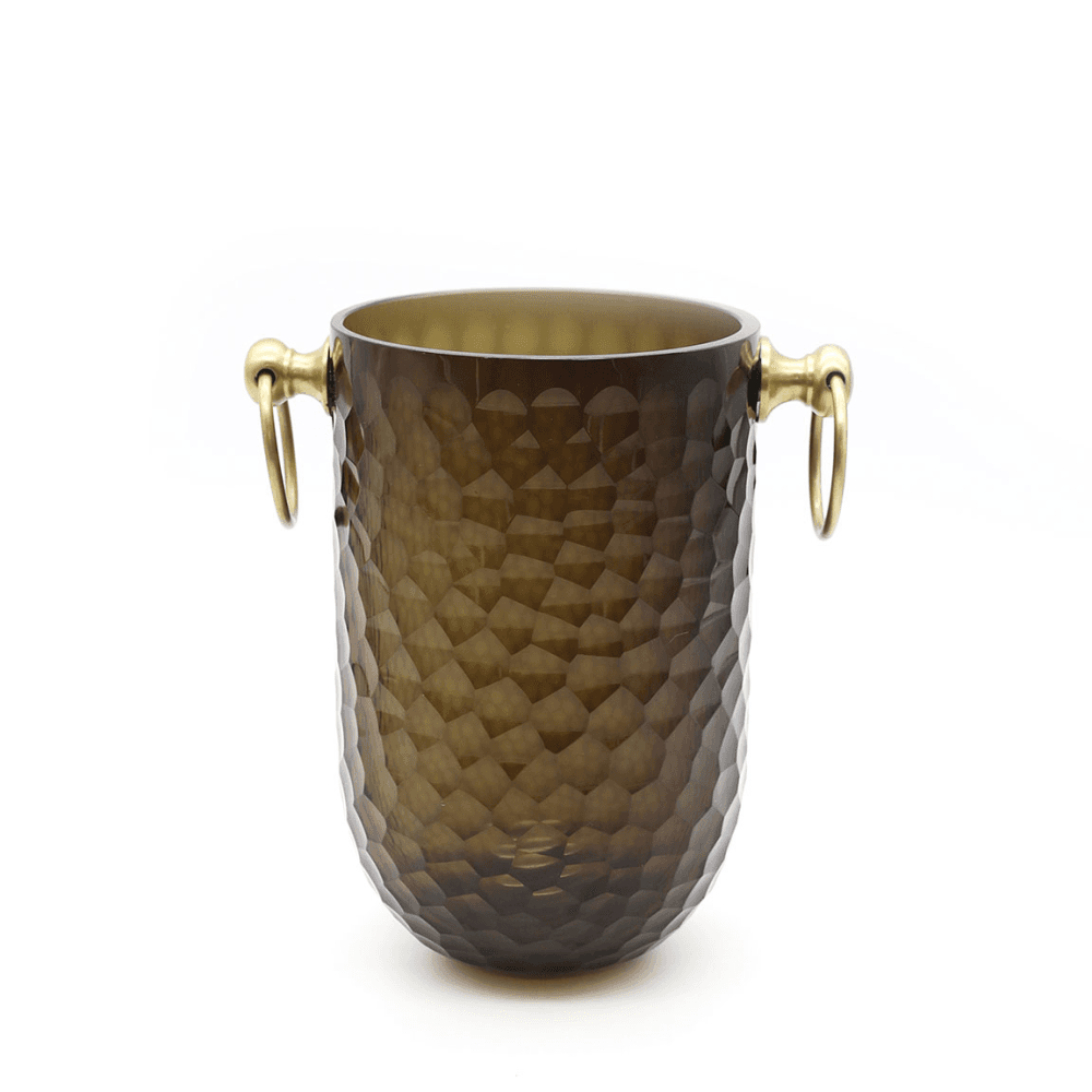 Smoked Honeycomb Wine Cooler, Smoked Brown