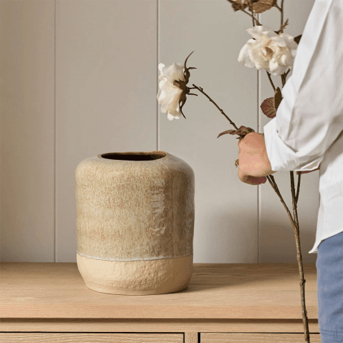 Image showing the Verwood Ceramic Urn Vase product.