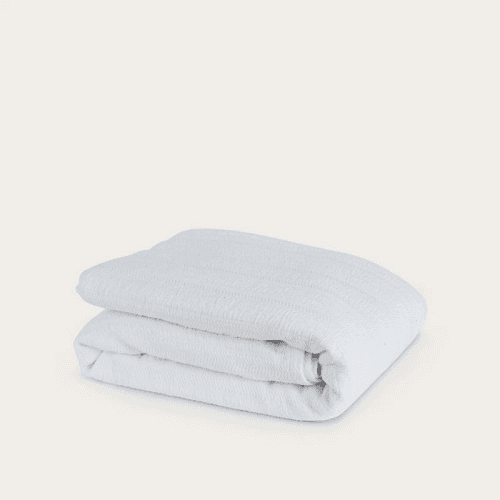 Image showing the Elle Bedspread, White product.