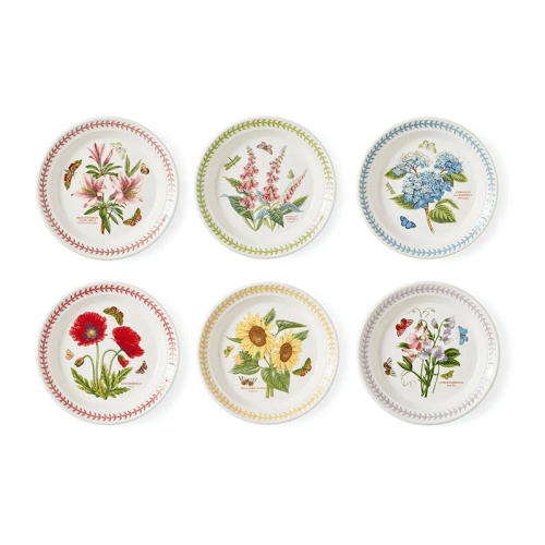 Image showing the Botanic Garden Meadow Set of 6 Salad Plates, Multi product.