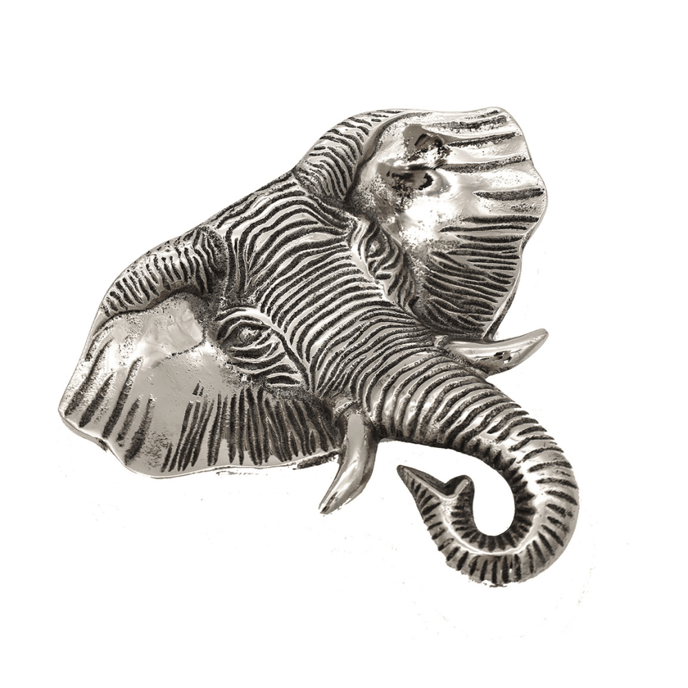 Elepant Nibbles Dish, Silver