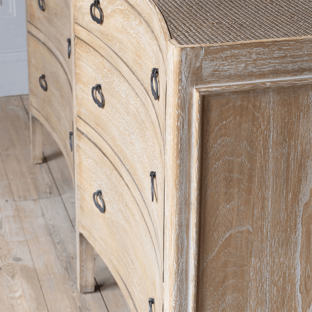 Gracie Double Chest of Drawers, 89 x 153cm