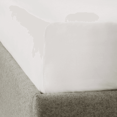 Image showing the Egyptian Cotton Sateen Fitted Sheet product.