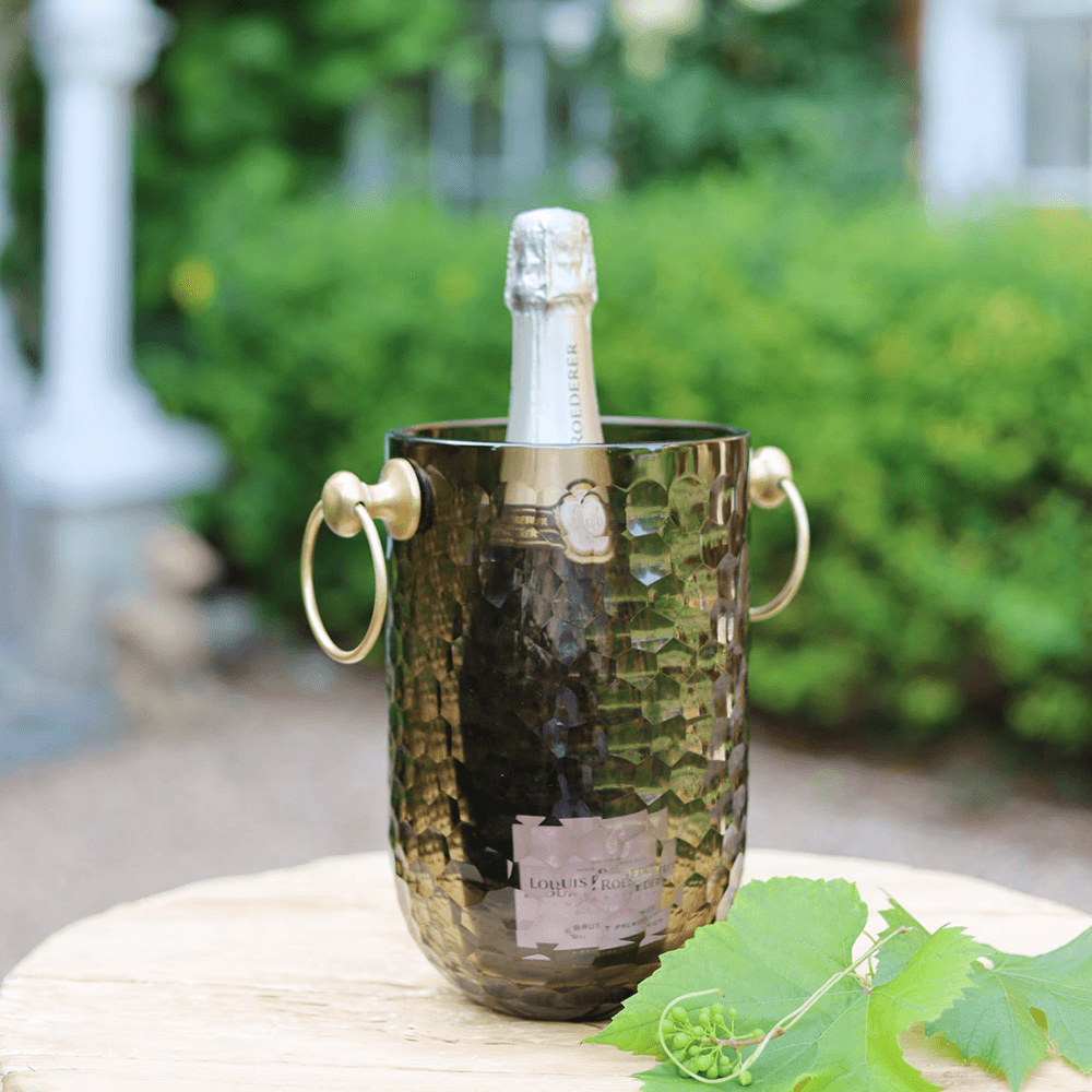 Smoked Honeycomb Wine Cooler, Smoked Brown