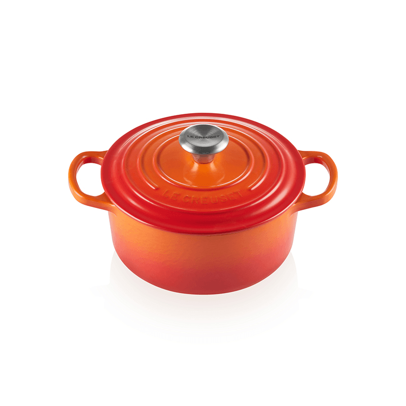 Signature Cast Iron Round Casserole