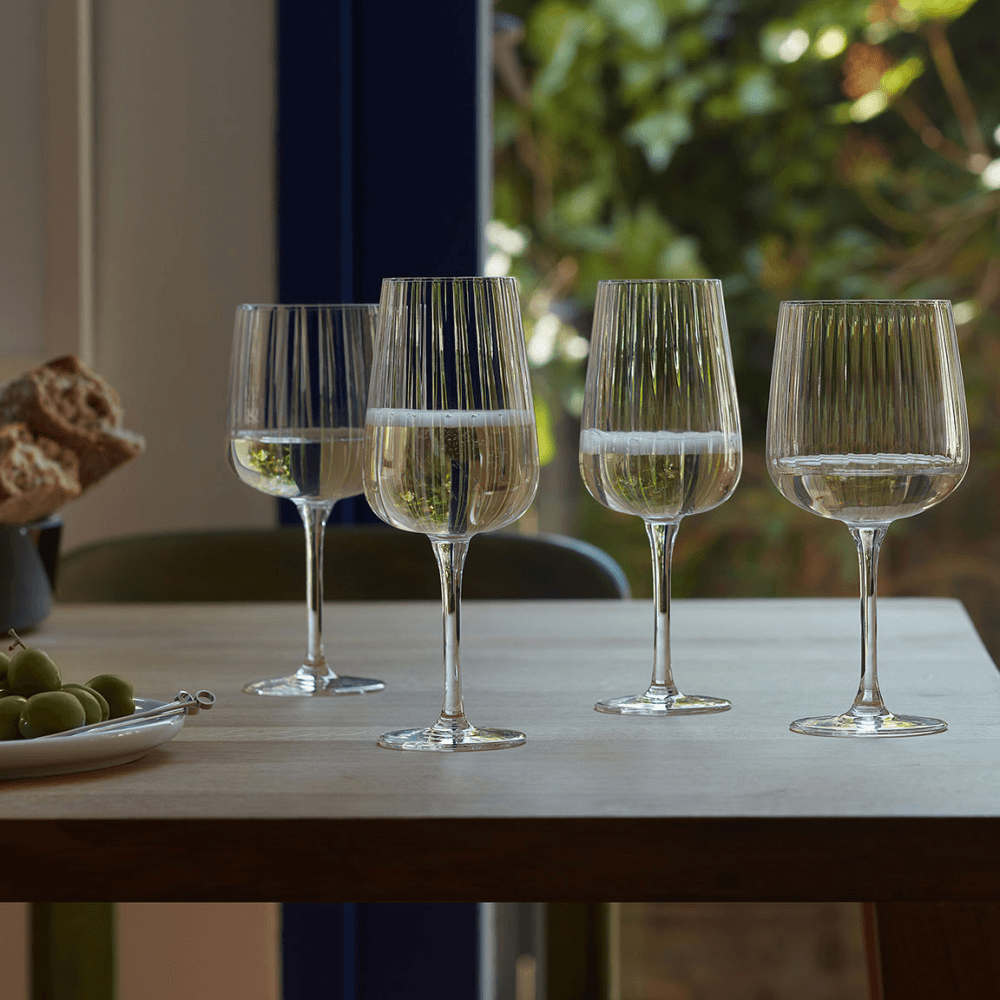 Arc Flow Set of 2 Champagne Flutes