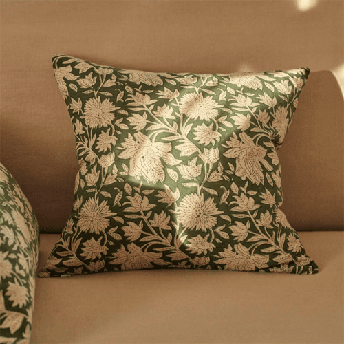 Image showing the Dora Cushion Cover, Green product.