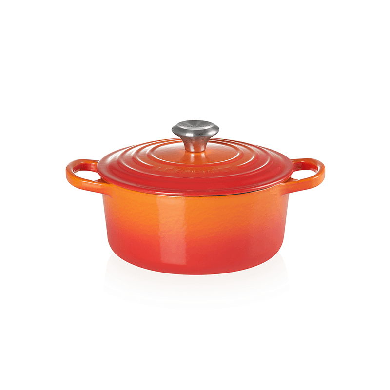 Signature Cast Iron Round Casserole