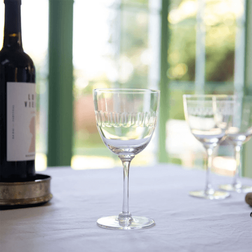 Image showing the Lens Set of 6 Red Wine Glasses, Clear product.