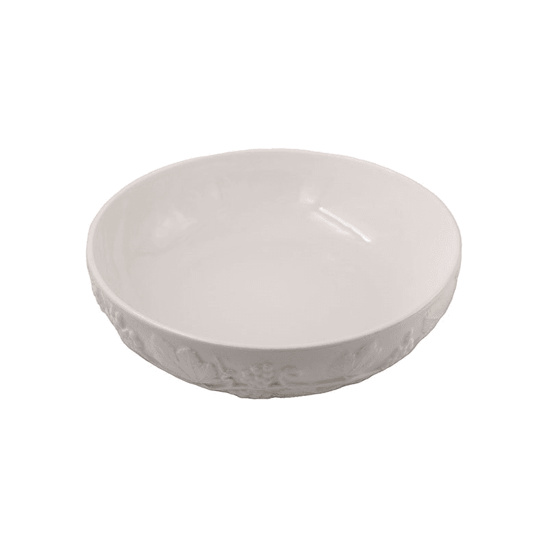 Bianco Salad Bowl, White