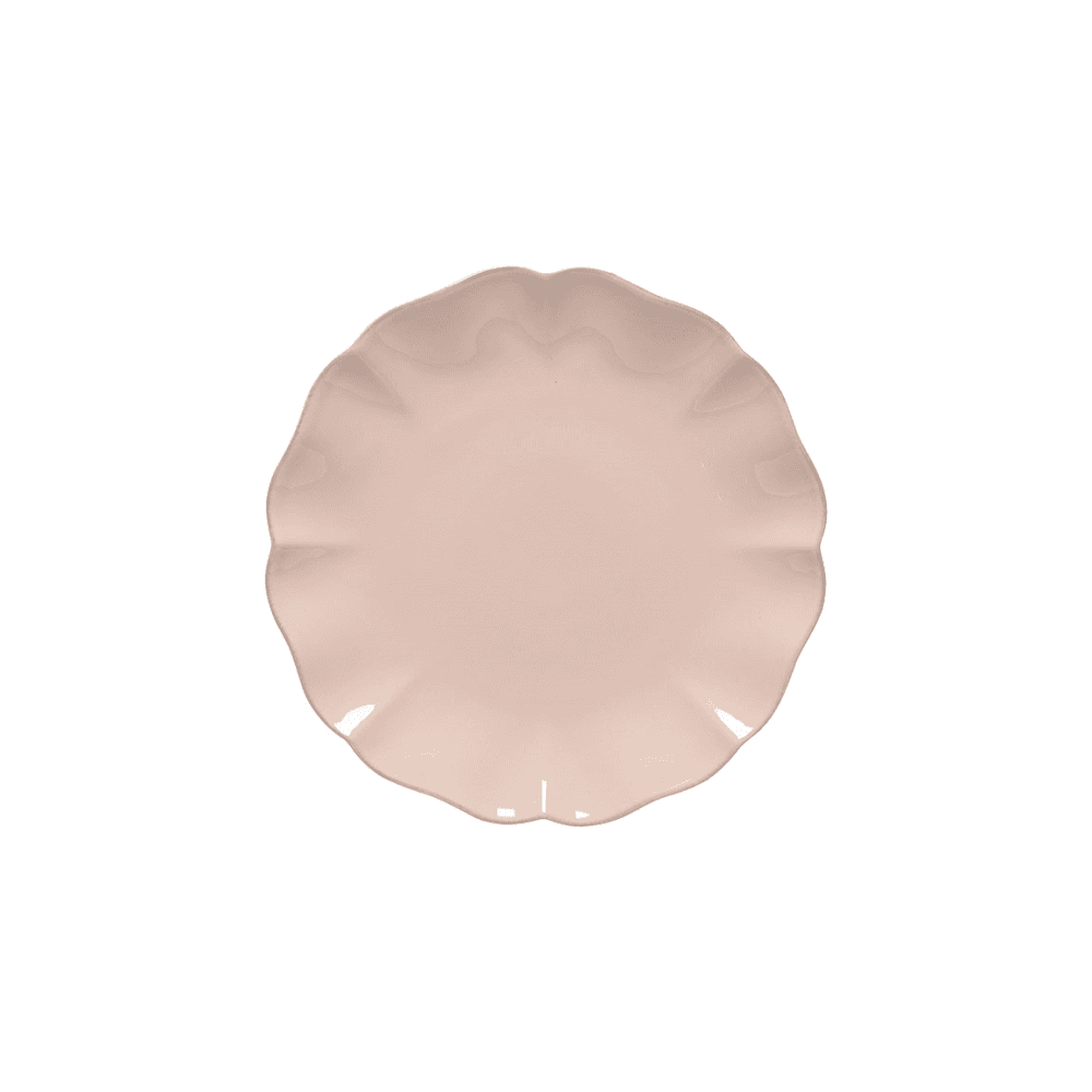 Rosa Set of 6 Salad/Dessert Plates, Rose Pink