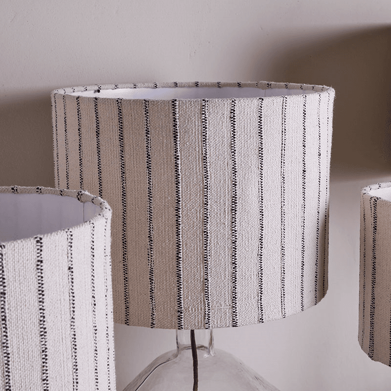 Sanja Cotton Stripe Lampshade