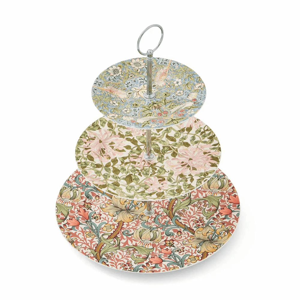 Morris & Co 3-Tier Cake Stand, Multi