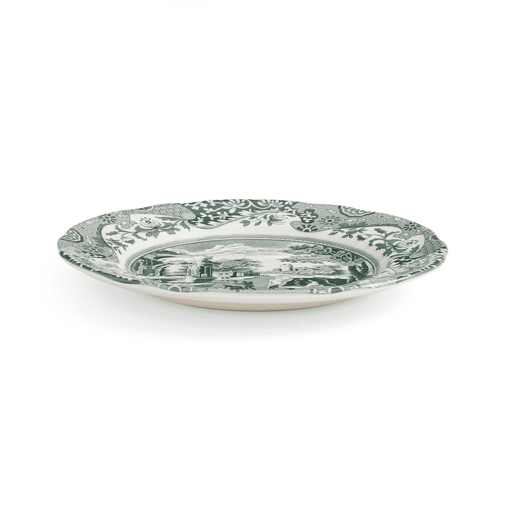 Heritage Italian Set of 4 Side Plates, Green