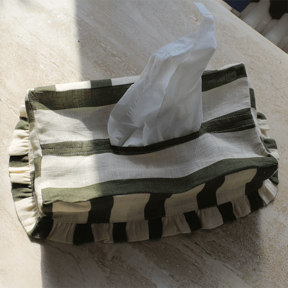 Stripe Rectangle Tissue Box Cover