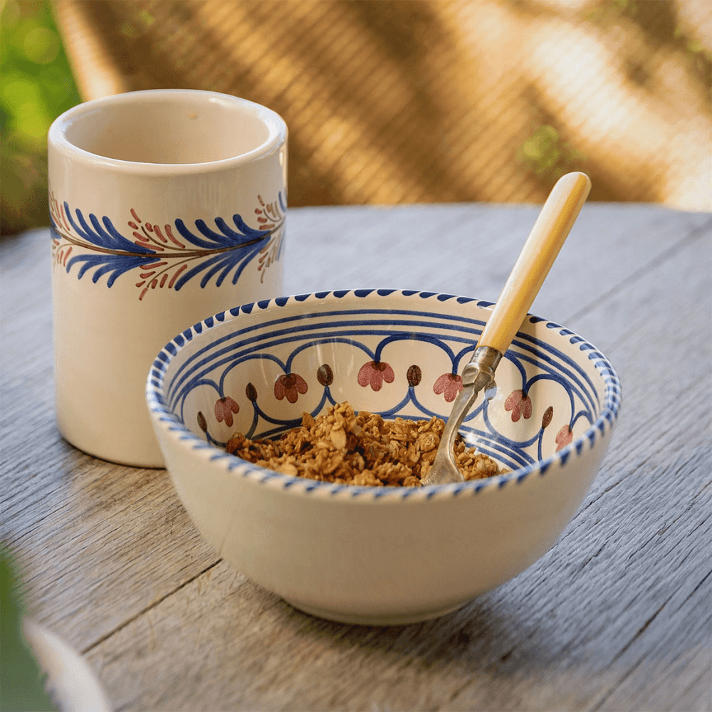 Honor Set of 4 Cereal Bowls, Blue