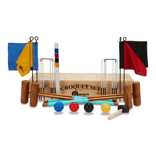 Image showing the Championship Croquet Set with Wooden Box product.