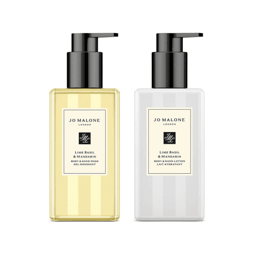 Image showing the Body Lime, Basil & Mandarin Hand Wash and Lotion Set product.