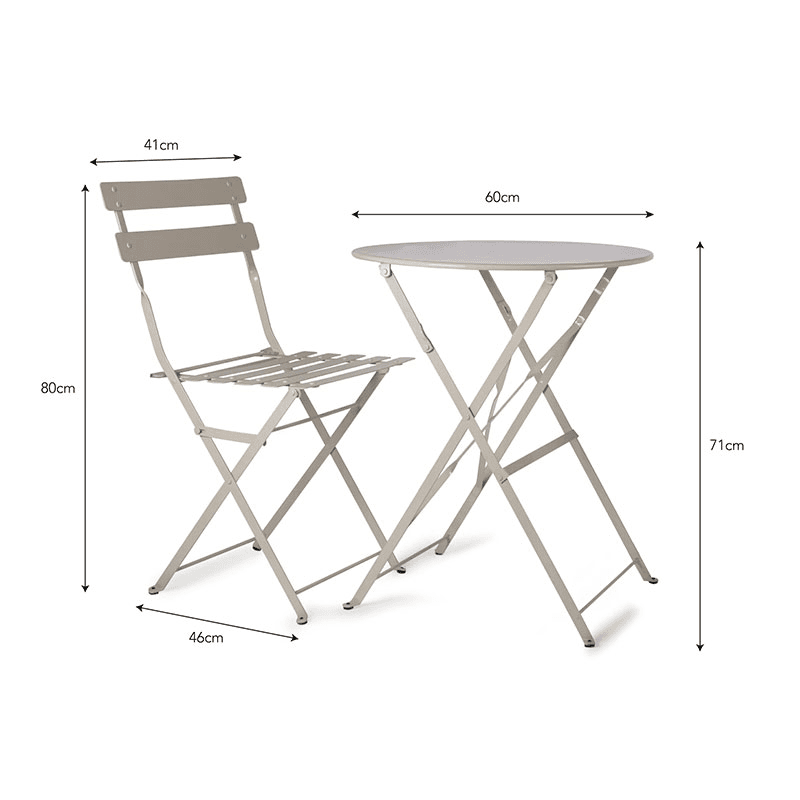 Rive Droite 3 Piece Bistro Set