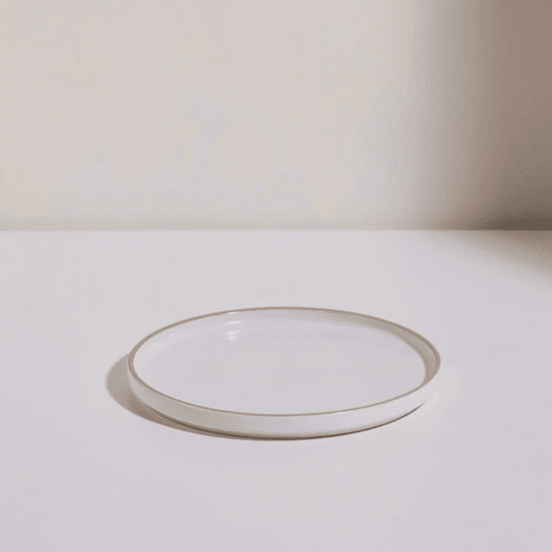 Set of 4 Salad Plates, Steam