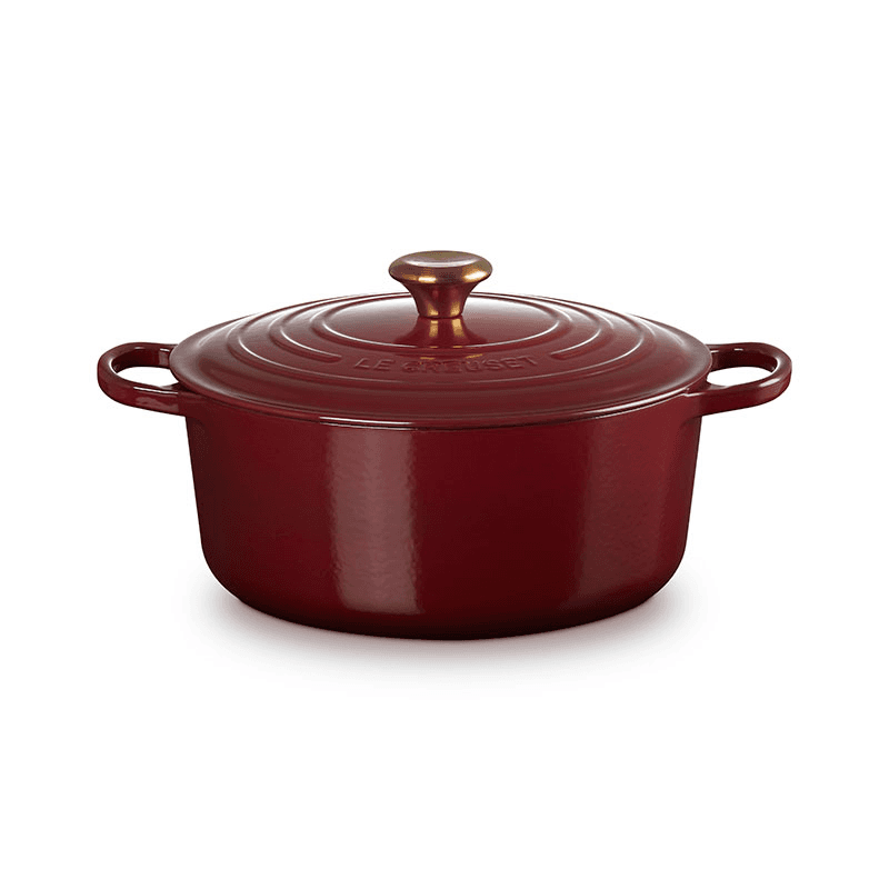 Signature Cast Iron Round Casserole
