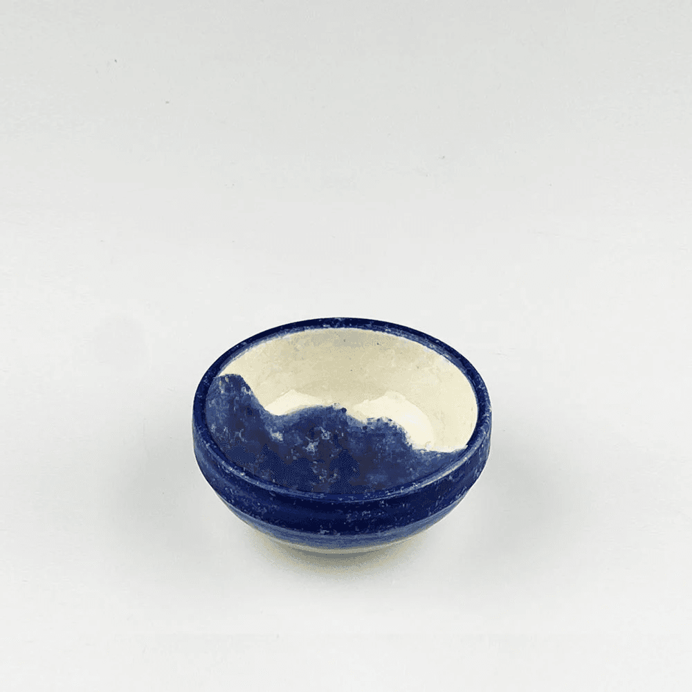 Wave Dip Bowl, Blue