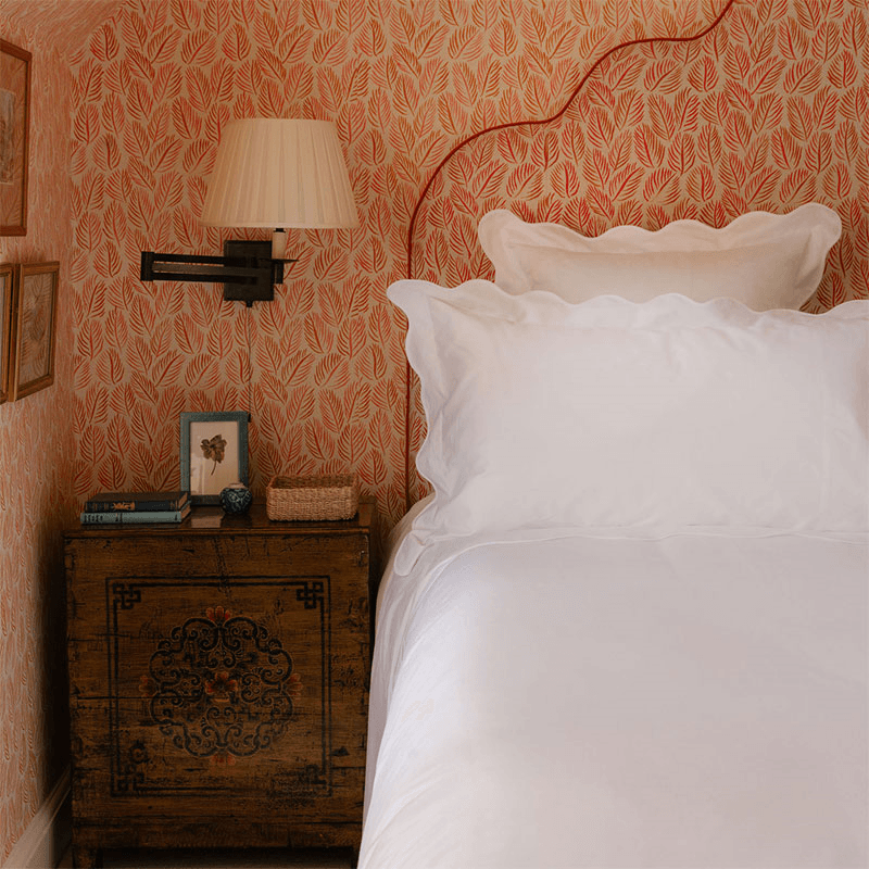 Alexandra Wavy Scalloped Duvet Cover