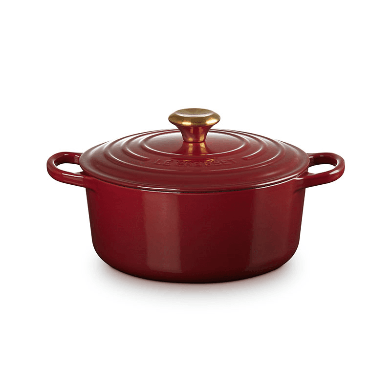Signature Cast Iron Round Casserole