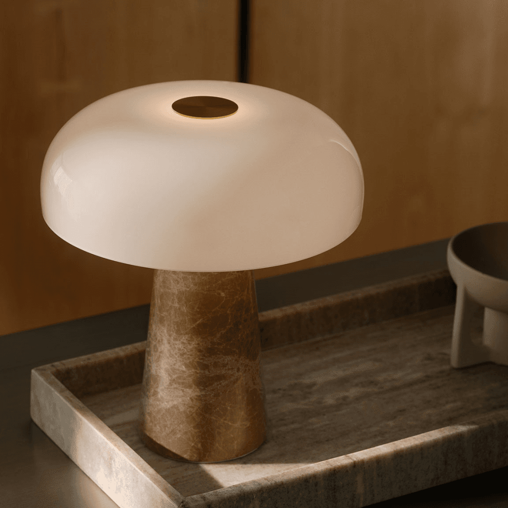 Glossy Mini Table Lamp