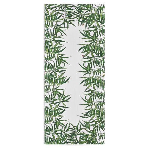 Image showing the Les Palmiers Leaf Tablecloth product.