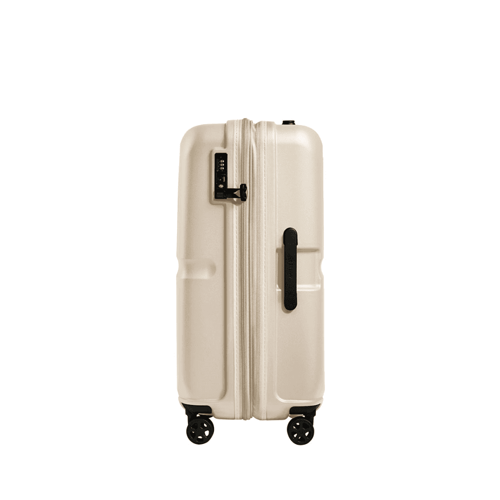 Single Stripe Expandable Suitcase
