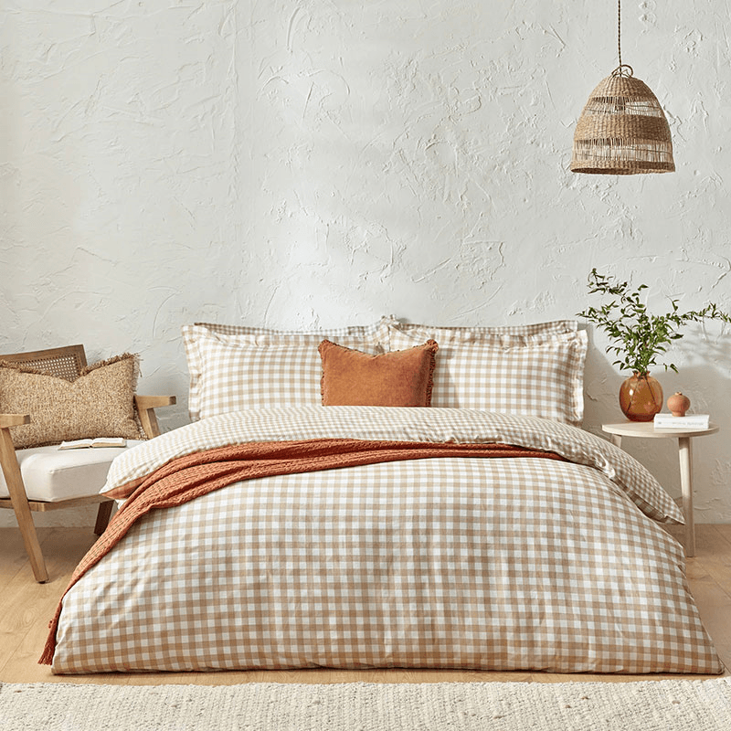 Barton Gingham Duvet Cover