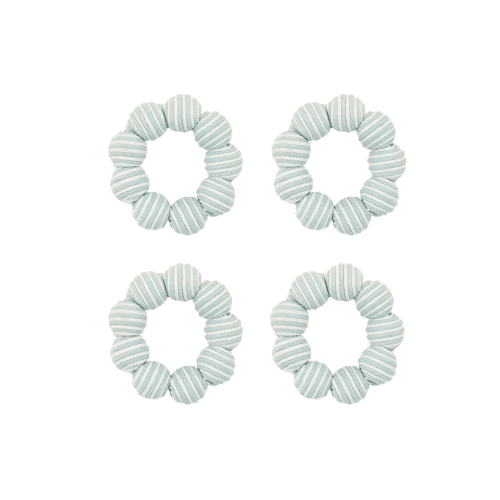 Image showing the Striped Set of 4 Napkin Rings product.
