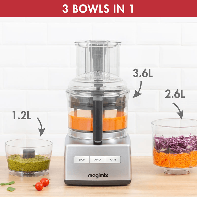 5200 XL Food processor 18591, Satin