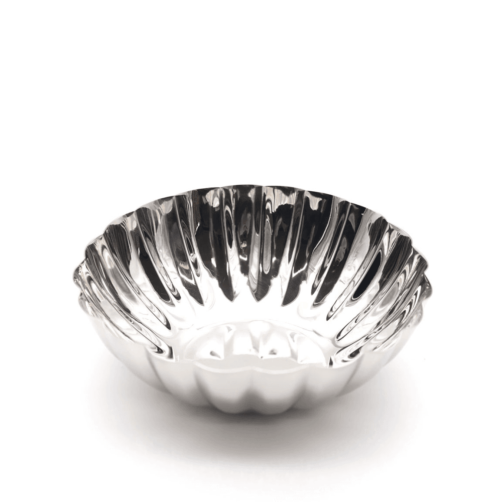 Scalloped Bowl, Silver