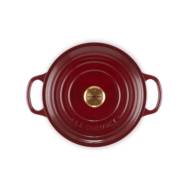 Signature Cast Iron Round Casserole