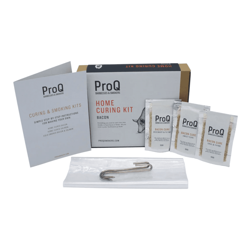 Bacon Home Cured Kit, White/Beige/Silver
