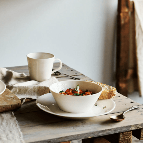 Image showing the Pure Set of 4 Mugs, White product.