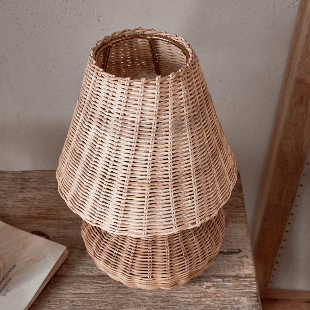Cija Rattan Table Lamp, Natural