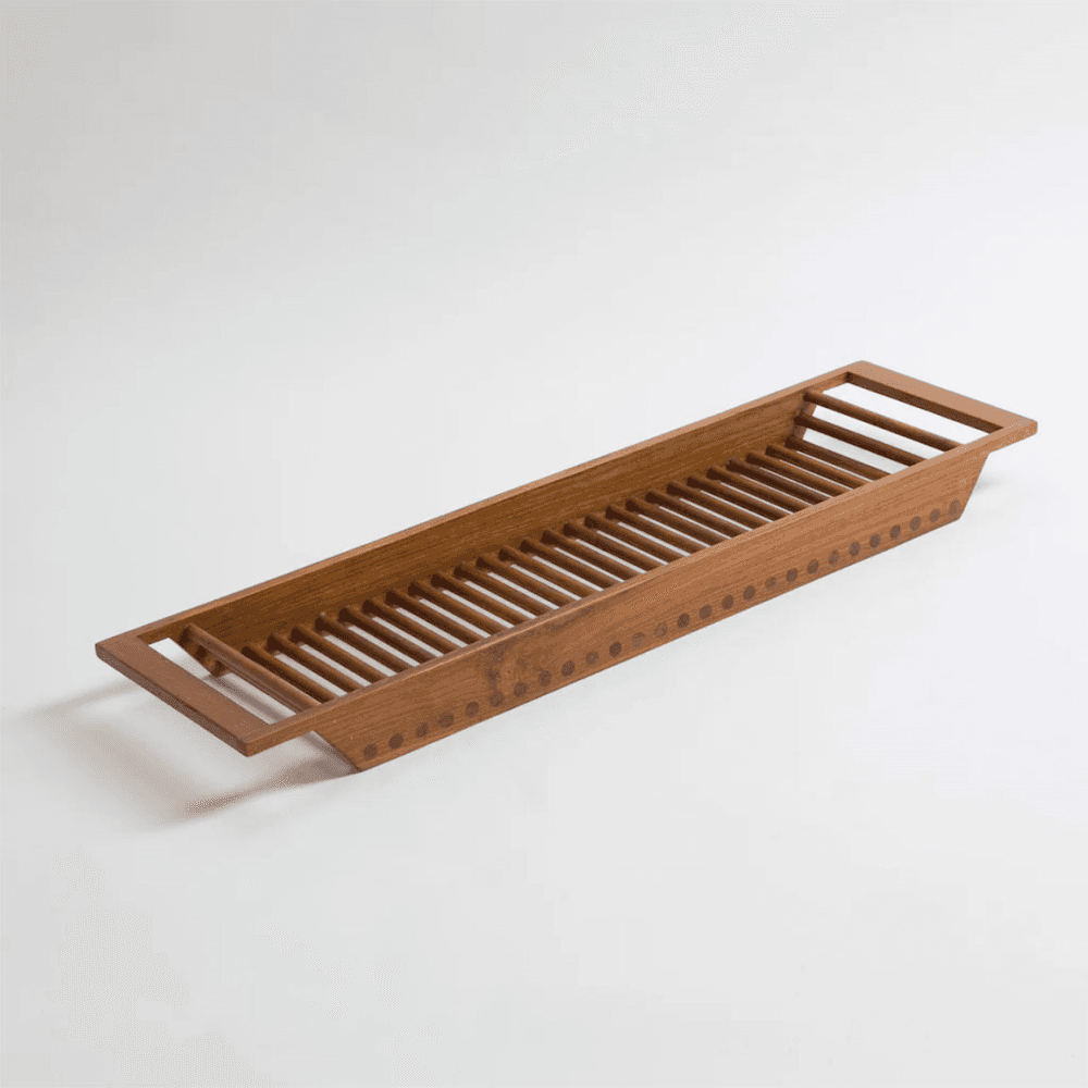 Moken Bath Caddy, Brown