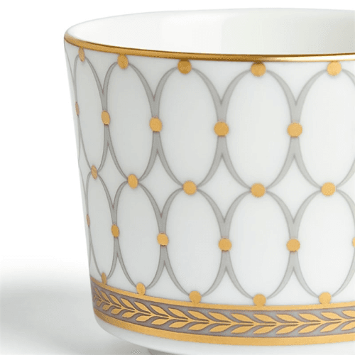 Image showing the Renaissance Coffee Cup & Saucer, Grey product.