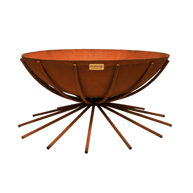 Dakota Metal Fire Pit, Rust