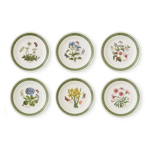 Image showing the Botanic Garden Etchings Set of 6 Side Plates product.