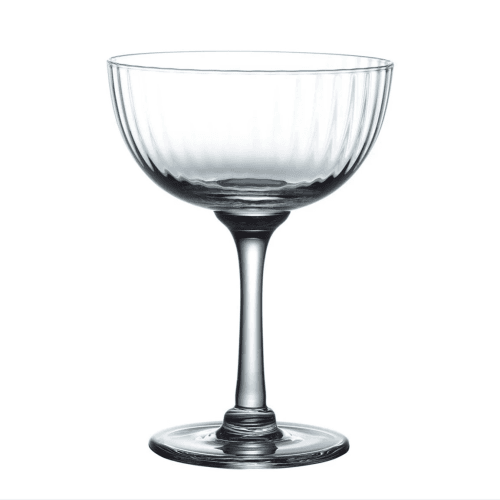 Image showing the Ripple Set of 4 Champagne Glasses, Clear product.