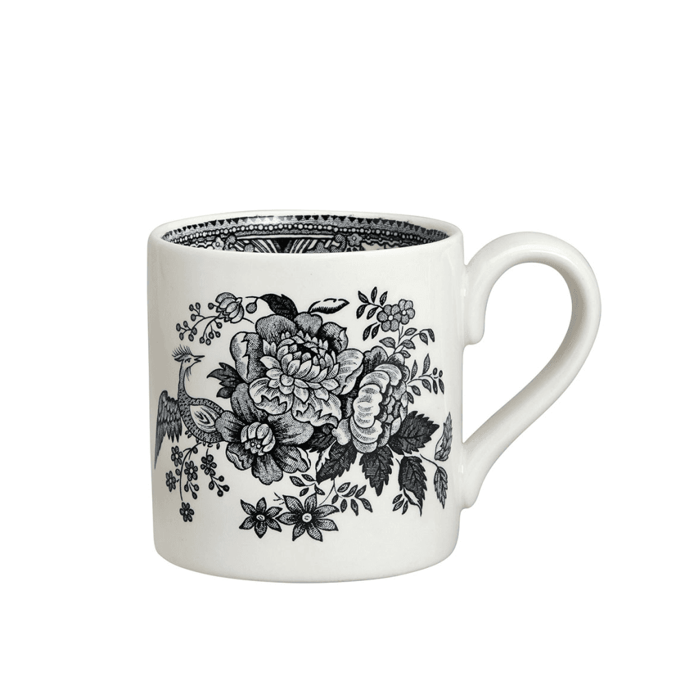 Asiatic Pheasants Mug, Black & White