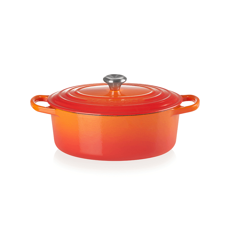 Signature Cast Iron Oval Casserole