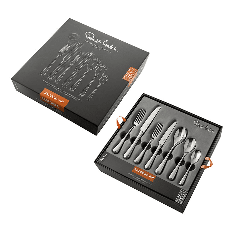 Radford Air 42 Piece Cutlery Set, Stainless Steel
