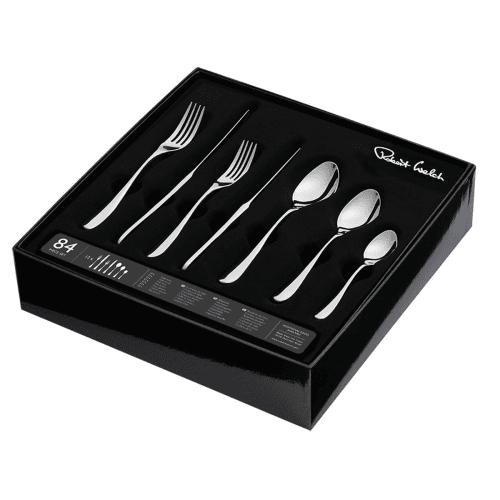 Image showing the Arden 84 Piece Cutlery Set, Stainless Steel product.